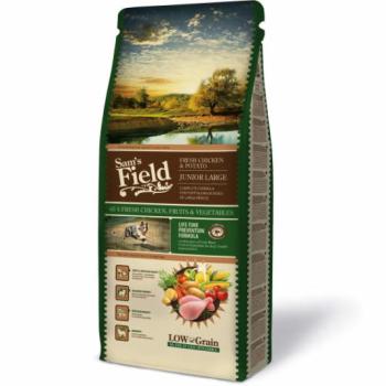 Sam's Field Field Junior Large Chicken & Potato 13 kg kép