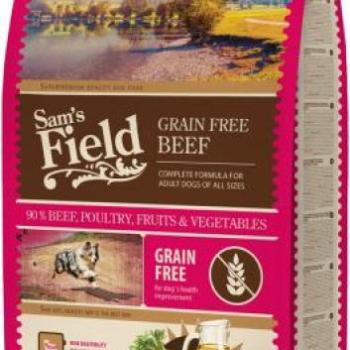 Sam's Field Grain Free Adult Beef 13 kg kép