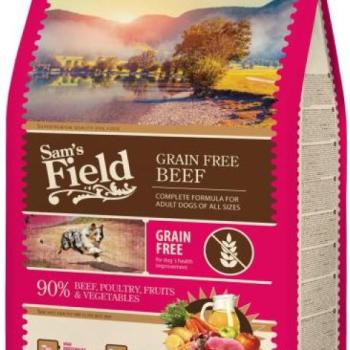 Sam's Field Grain Free Adult Beef 2,5 kg kép