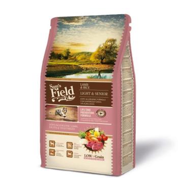 Sam's Field Lamb & Rice Light & Senior 2,5 kg kép