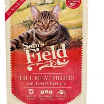 Sam's Field True Meat Fillets with beef & beetroot 85 g kép