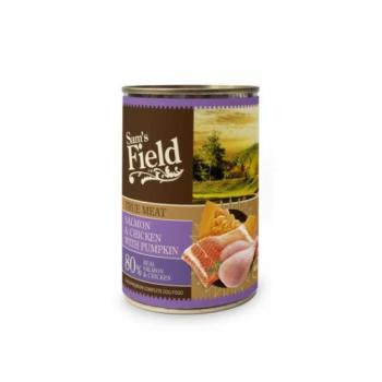 Sam's Field True Meat Salmon & Chicken with Pumpkin 400 g kép