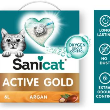 Sanicat Active Gold Argan 6 l/5,2 kg kép