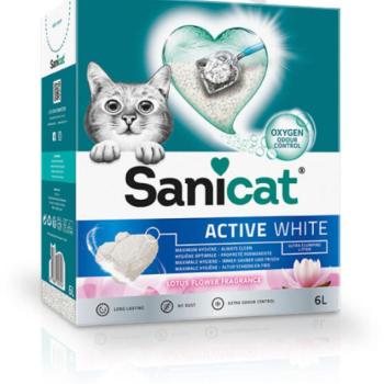 Sanicat Active White lótuszvirág illat 6 l/5,3 kg kép