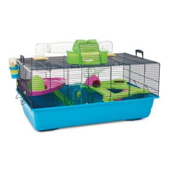 Savic Hamster Heaven 80 hörcsög ketrec - Kék / zöld: H 80 x Sz 50 x M 50 cm kép