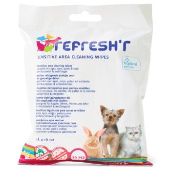 Savic Refresh'r Wipes Sensitive - 2 x 20 darab kép