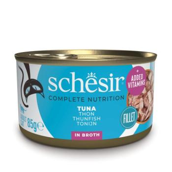 Schesir Complete Nutrition Filet hús- vagy hallében konzerv 24 x 85 g - Tonhal kép