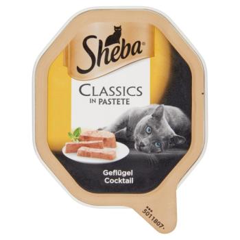 Sheba Classics alutálkás eledel szárnyashússal 22 x 85 g kép