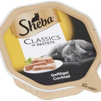 Sheba Classics in Pastete poultry Cocktail 85 g kép