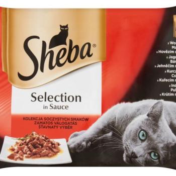 Sheba Cuisine Selection 4x85 g kép