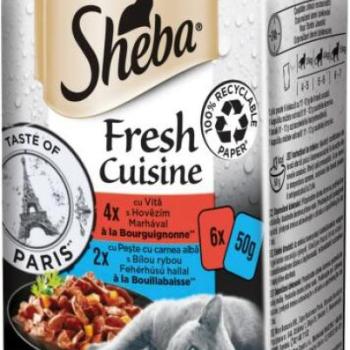 Sheba Fresh Cuisine Taste of Paris 6x50 g kép