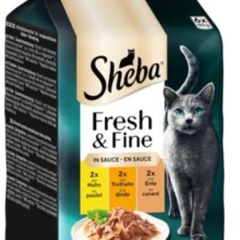 Sheba Fresh & Fine chicken, turkey & duck 6x50 g kép