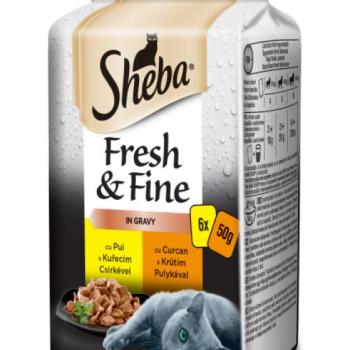 Sheba Fresh & Fine csirkével és pulykával 6 x 50 g kép