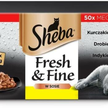 Sheba Fresh & Fine in sauce 50x50 g kép