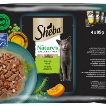 Sheba Nature's Collection Mix 4x85 g kép