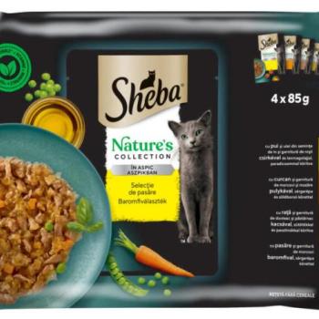 Sheba Nature's Collection poultry 4x85 g kép