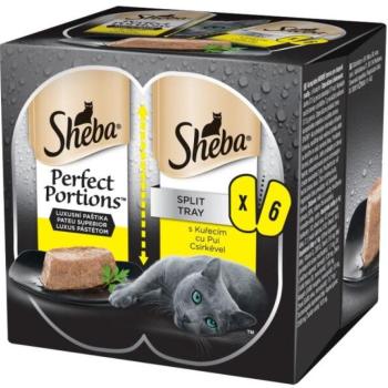 Sheba Perfect Portions Adult chicken 6x37,5 g kép