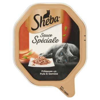 Sheba Sauce Spéciale alutálkás eledel pulykaragu-zöldség 22 x 85 g kép