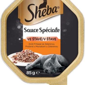 Sheba Sauce Spéciale turkey & vegetables 22x85 g kép