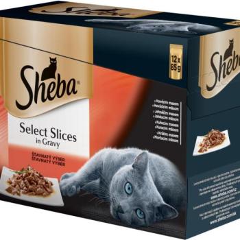 Sheba Select Slices in gravy 12x85 g kép