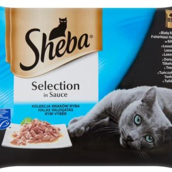 Sheba Selection in Sauce fish 4x85 g kép