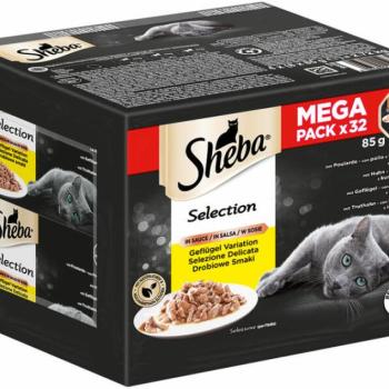 Sheba Selection in sauce poultry 32x85 g kép