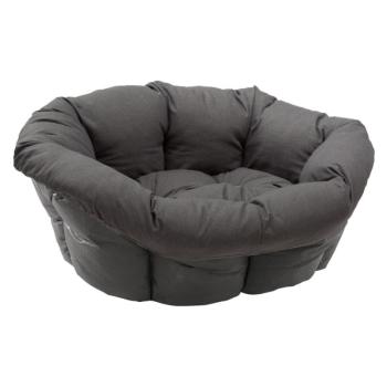 Sofà antracit párnabetét Ferplast Siesta Deluxe kutyafekhelyhez 73x55x27cm kép