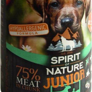 Spirit of Nature Junior Lamb & Rabbit 415 g kép