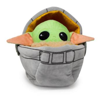 Star Wars bébi Yoda bölcsőben kutyajáték, kb. H 23 x Sz 12 x M 16 cm kép