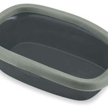 Stefanplast Sprint Green Line 43x31x14 cm dark grey/grey kép
