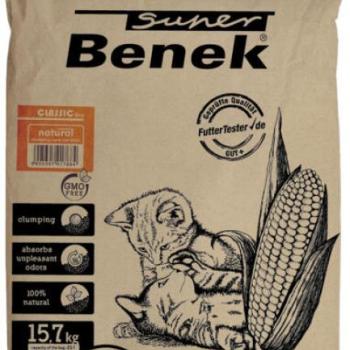 Super Benek Corn Cat Natural 25 l kép