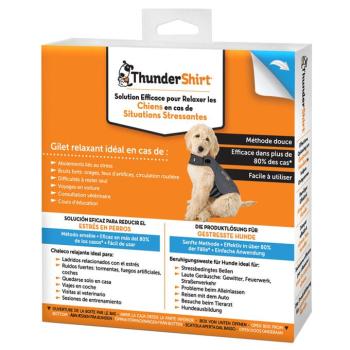 ThunderShirt® nyugtató mellény kutyáknak, szürke- XLméret kép