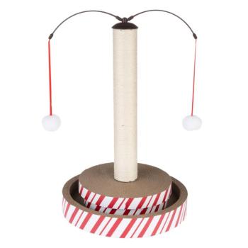 TIAKI 4 az 1-ben Multitoy kaparófa macskáknak 40x40x62cm kép