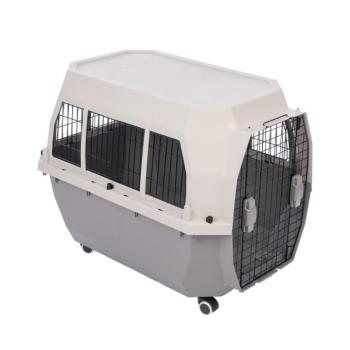 TIAKI görgős kutyaszállító box, L: Sz61xMé92,5xMa75cm kép