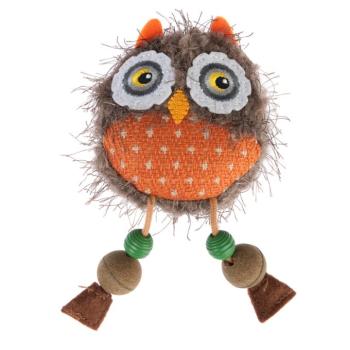 TIAKI Happy Owl macskajáték macskamentával kép