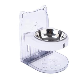 TIAKI Lilly állítható magasságú macska etetőtál, 480 ml kép