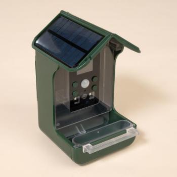 TIAKI madáretető kamerával 10,5x10 x17,5cm, zöld kép