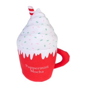 TIAKI Puppermint Mocha kutyajáték sípolóval, 25x17x11cm kép