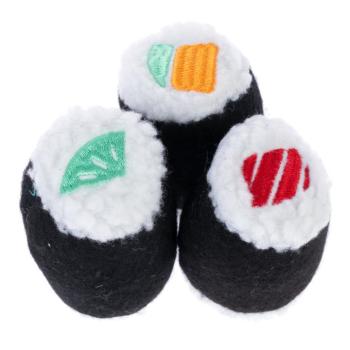 TIAKI sushi tekercsek macskajáték szett - 3 darabos csomag kép