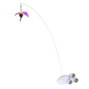 TIAKI szélkerék méhecskével macskajáték macskamentával - 1 darab kép