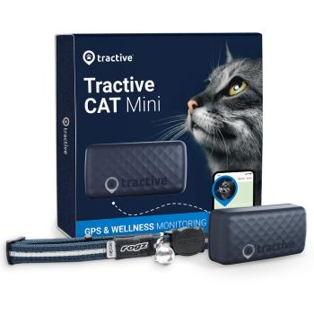 Tractive GPS Cat Mini - macska GPS nyomkövető és aktivitásmérő Sötétkék kép