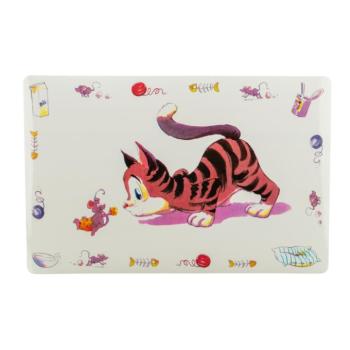Trixie Comic Cat tálalátét macskáknak - H 44 x Sz 28 cm kép