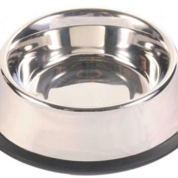 TRIXIE Csúszásmentes rozsdamentes tál 0,7 l kép