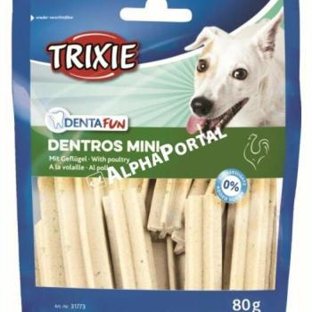 TRIXIE Denta Fun Dentros Mini baromfi 80 g (31773) kép