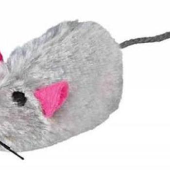 TRIXIE Hosszúszőrű sípoló egér 9 cm 4116 kép