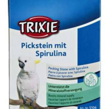 Trixie Pickstein mit Spirulina - kiegészítő eleség (csőrkoptató tömb) nagypapagáj részére (190g) kép