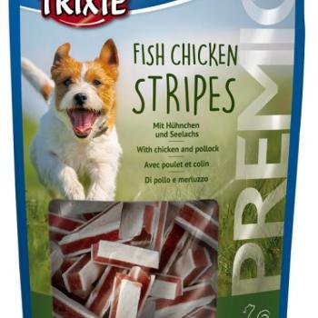 Trixie Premio Fish Chicken Stripes Light 75 g (TRX31534) kép