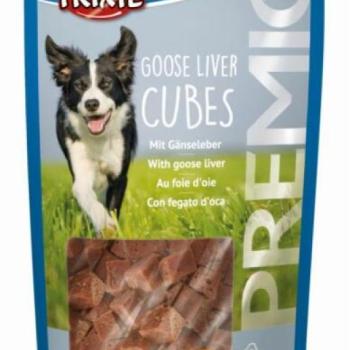 TRIXIE Premio Goose Liver Cubes libamáj 100 g (31867) kép