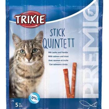 Trixie Premio Quintett-Sticks Anti-Hairball 5 x 5 g (TRX42725) kép