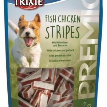 TRIXIE Premio Stripes hal és csirke 75 g (31534) kép